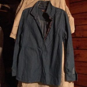 Tommy Hilfiger denim blouse